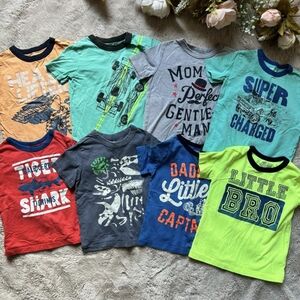 Oshkosh Boy 3T Tee Shirt lot (8 piece Bundle)